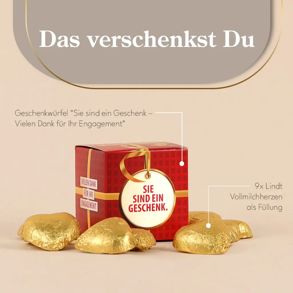 Sie sind ein Geschenk - Lindt
