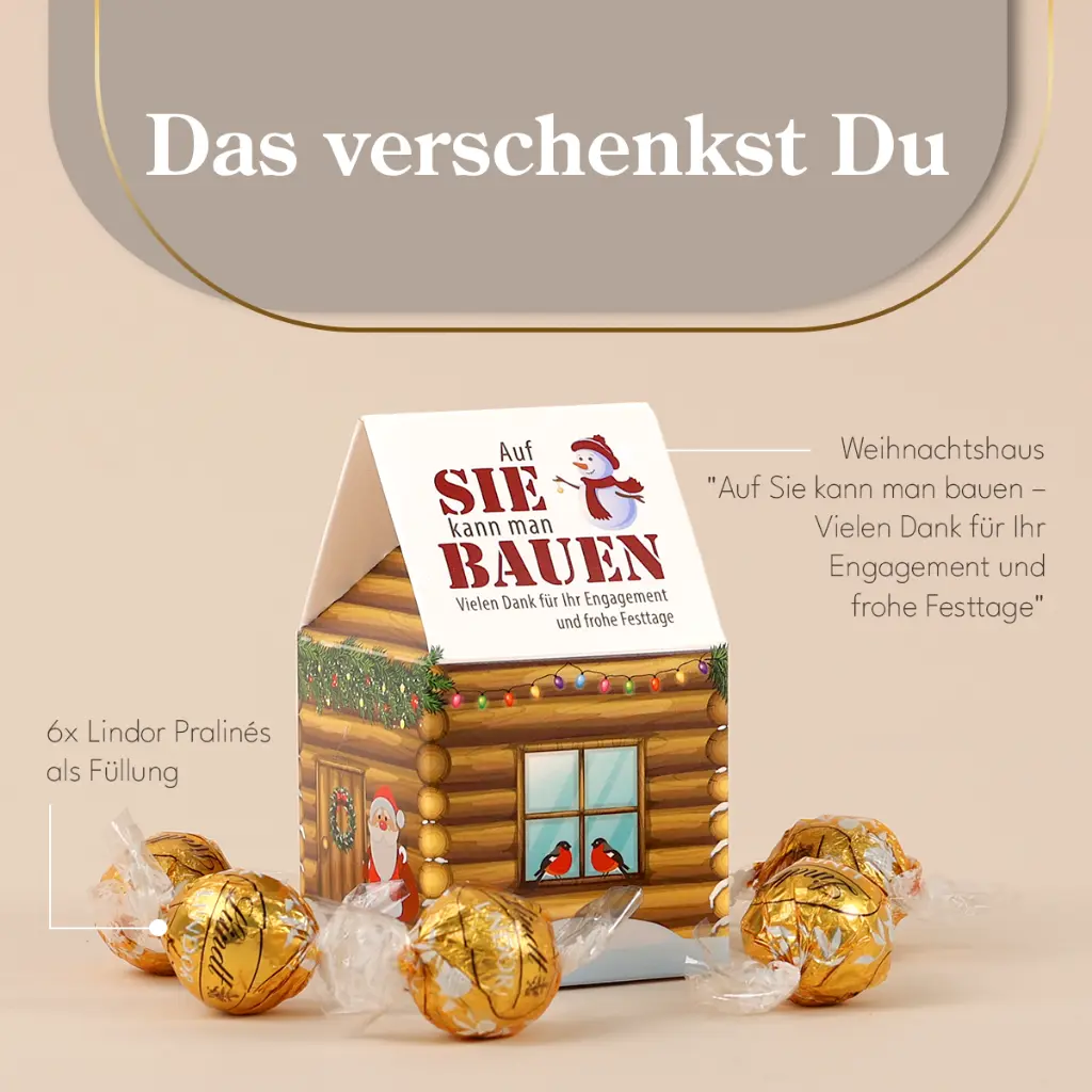 Auf Sie kann man bauen XL - Christmas