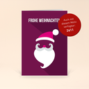 Weihnachtsgesichter - Santa Brille