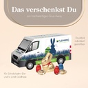 3D Präsent Transporter mit süßer Füllung