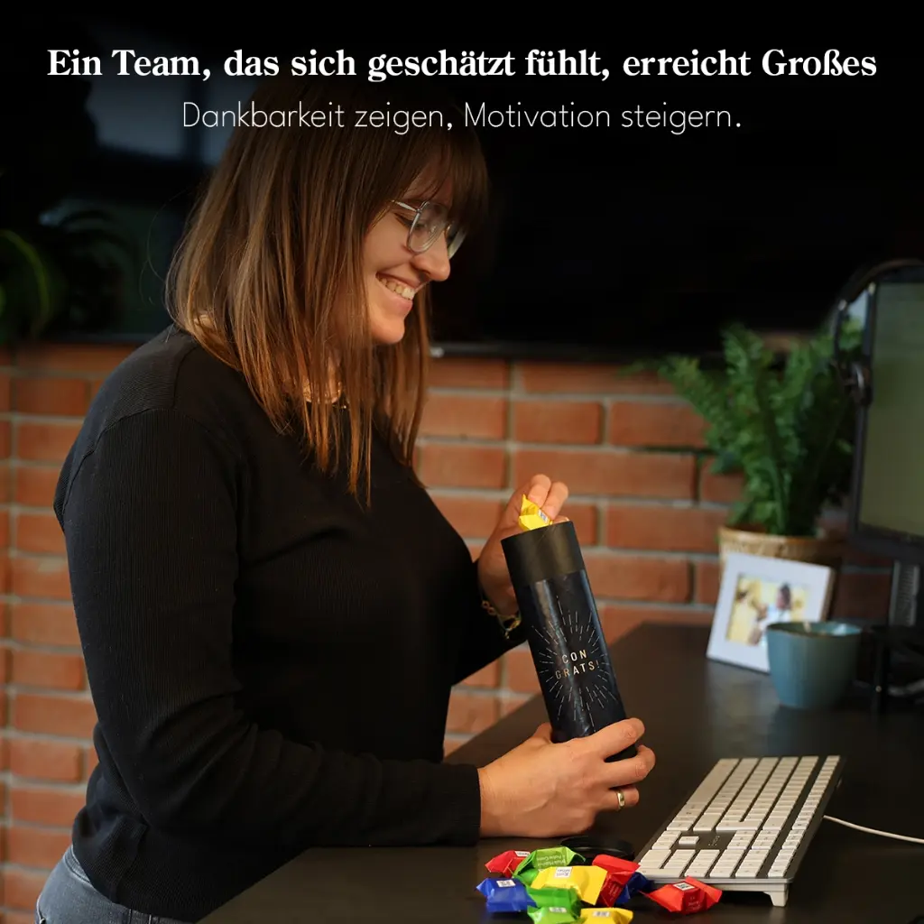 Geschenkhülse "CONGRATS" - Ritter Sport