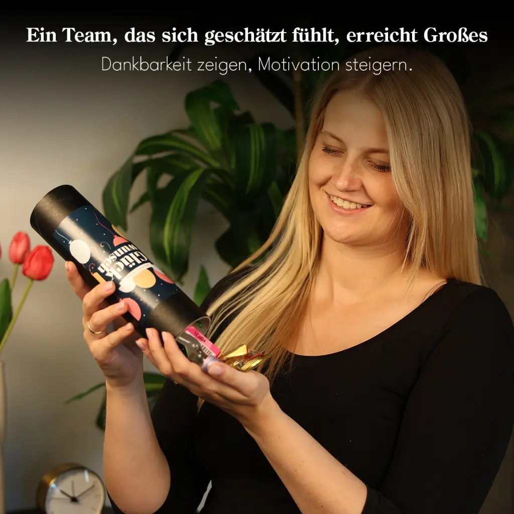 Glückwunsch Ballons - Süße Hülse