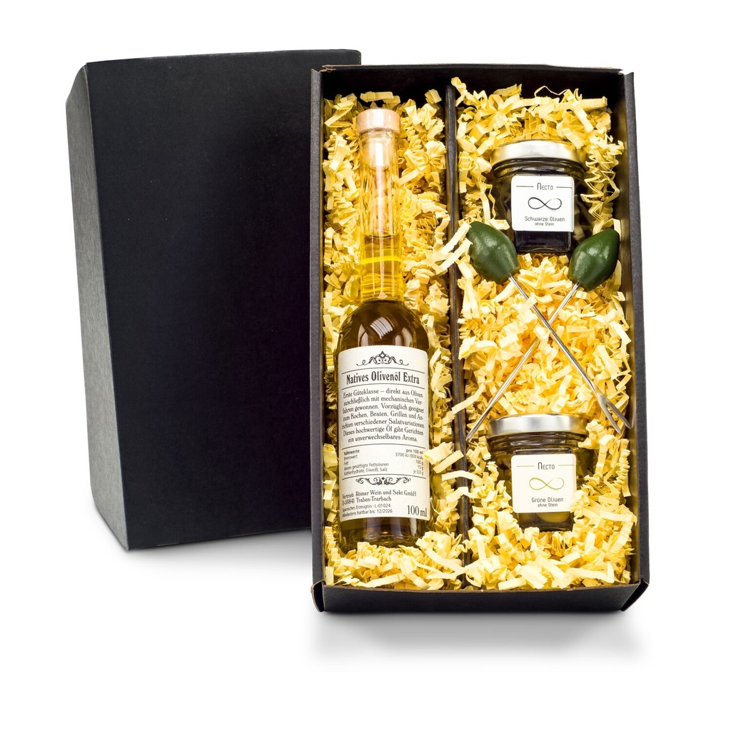 Geschenkset Oliven-Variation