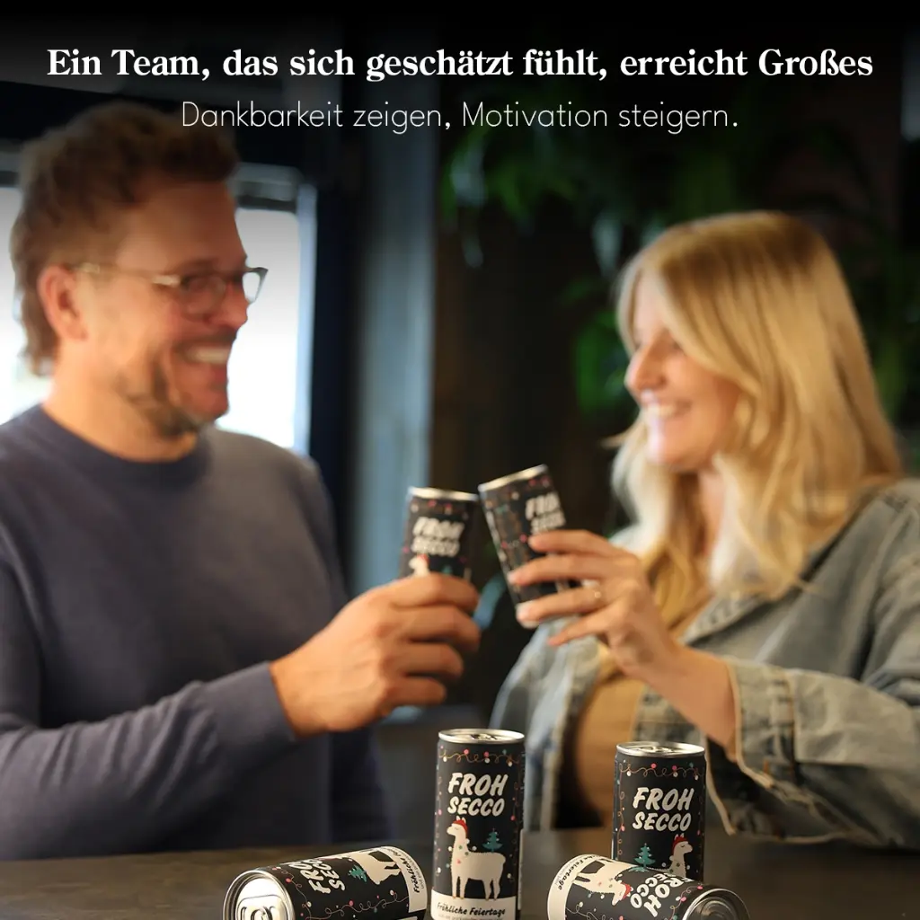 FrohSecco – Edition Nikolama – 6x prickelnder Weihnachtsgruß