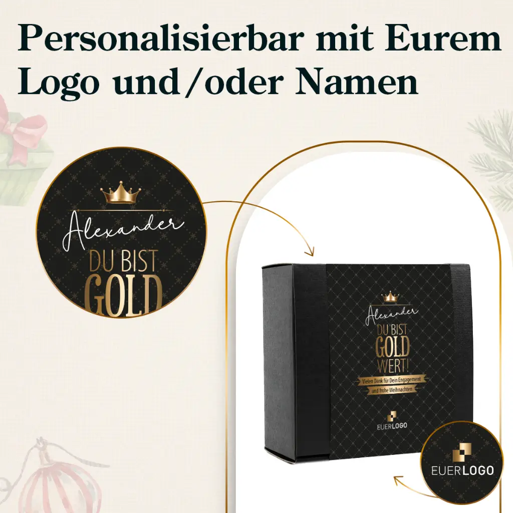 Du bist Gold wert - Geschenkset