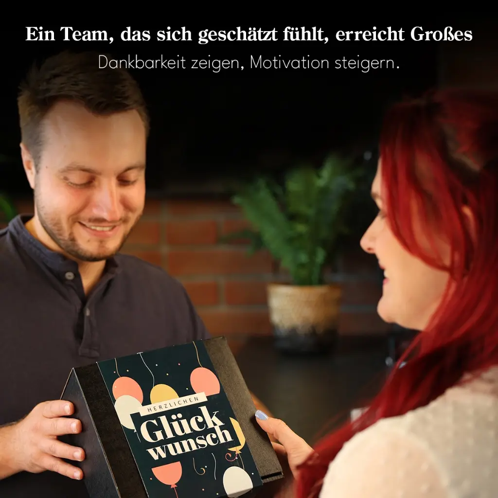 Glückwunsch Ballons – Geschenkset