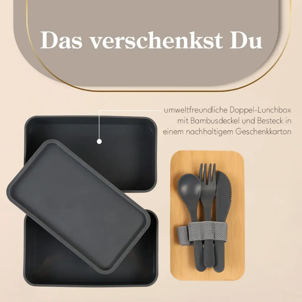 Lunchbox Eco "Auf Dich kann man bauen"