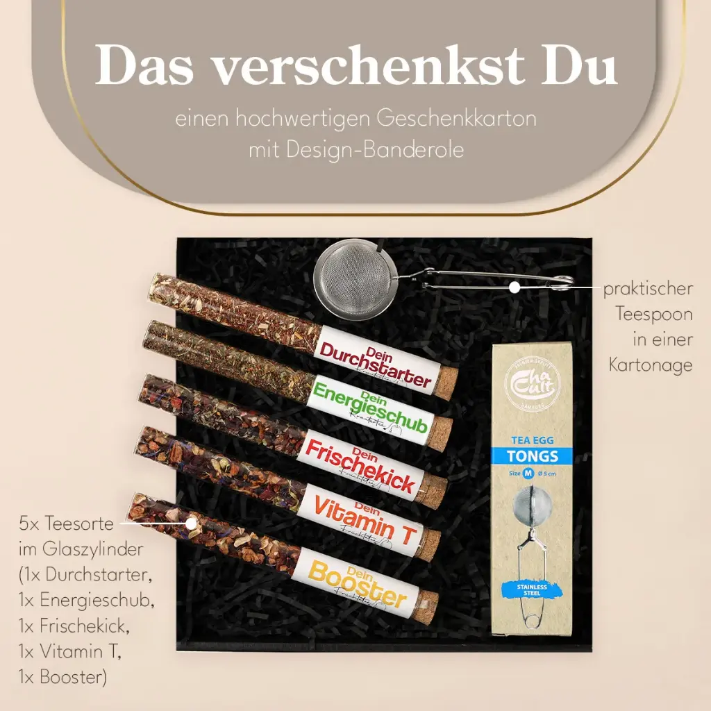 Geschenkset "Teezeit"