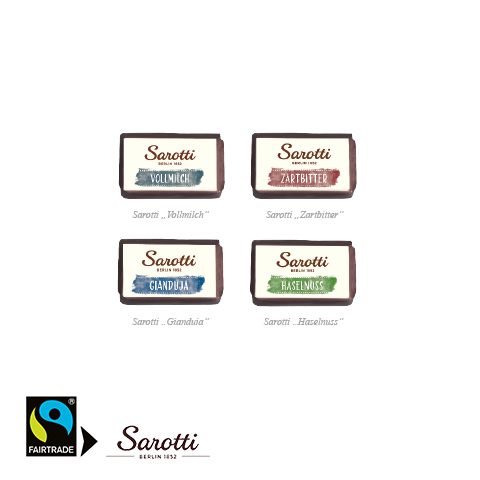 Wand-Adventskalender mit Fairtrade-Kakao Organic