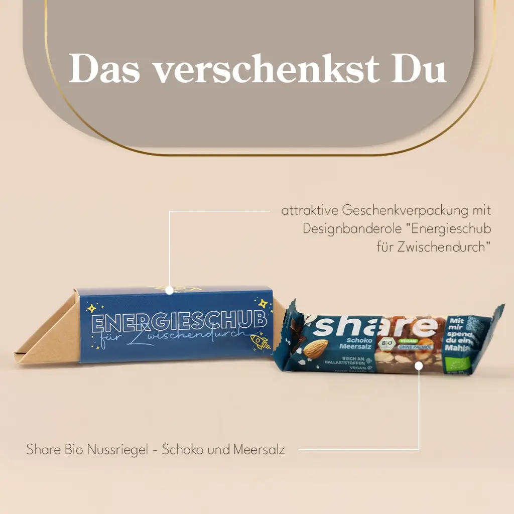 Dein Energieschub für Zwischendurch - Share