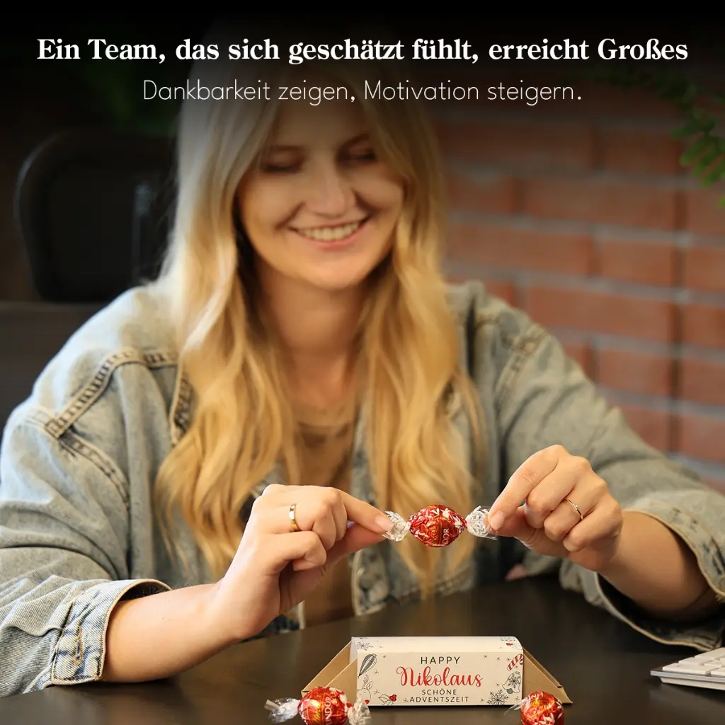 Geschenkverpackung "Happy Nikolaus" - Lindt