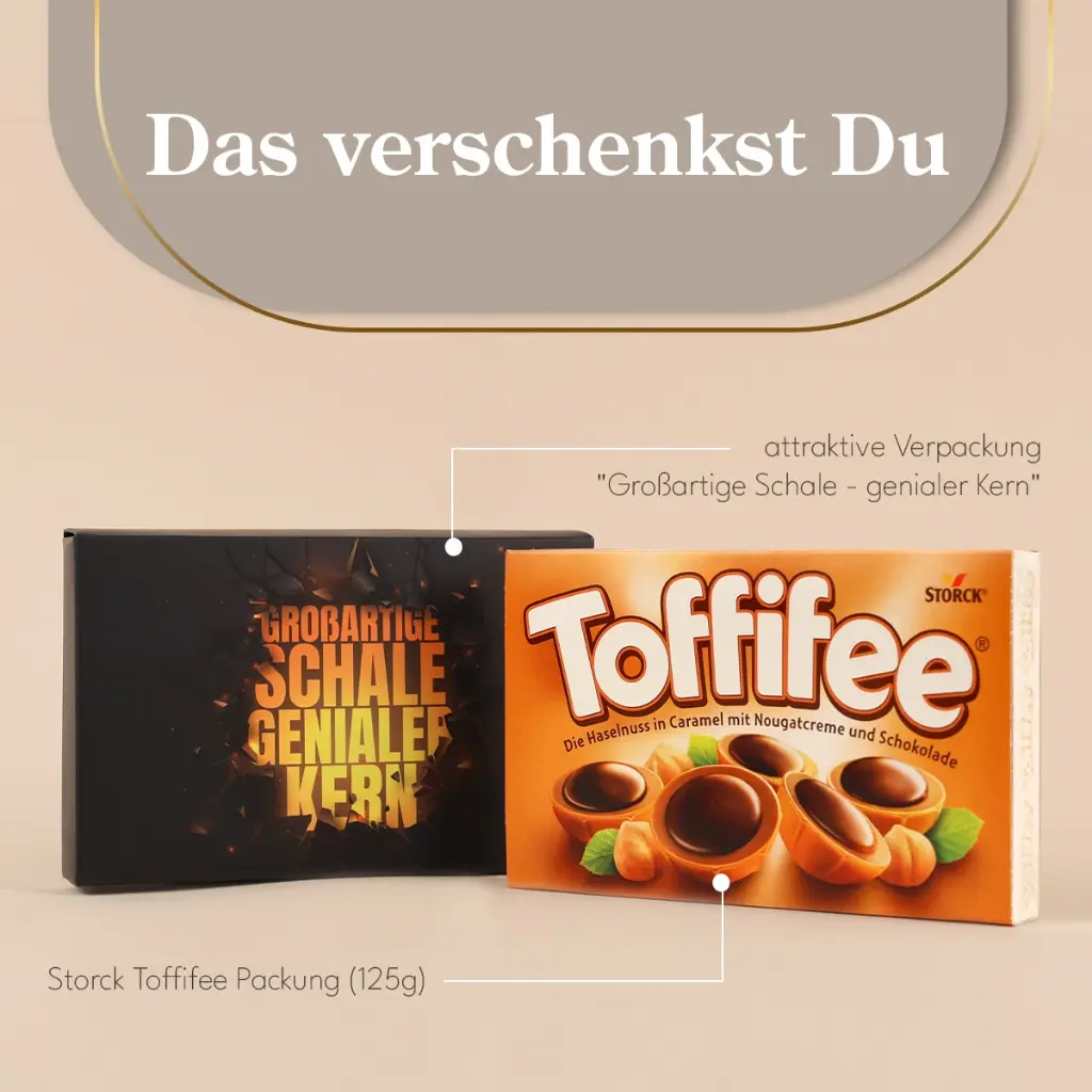 Geschenk "Großartige Schale" - Toffifee