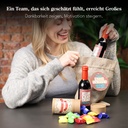 Weihnachtssack "Fröhliche Weihnachten" - Glühweinchen