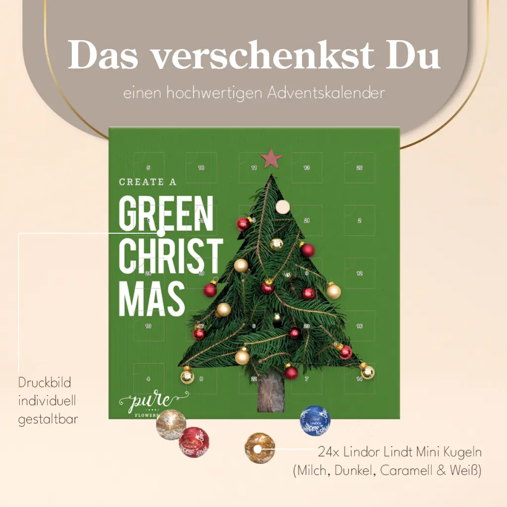 Mini Kugeln Adventskalender