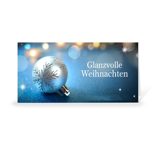 [WP5060] Karte: Kugelrund (Wir gestalten gratis für Dich)