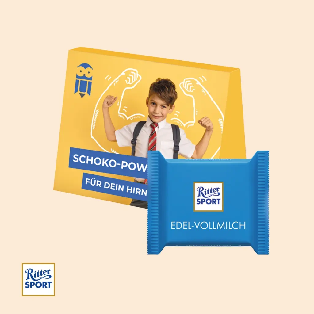 Werbekarte Midi Ritter Sport mini