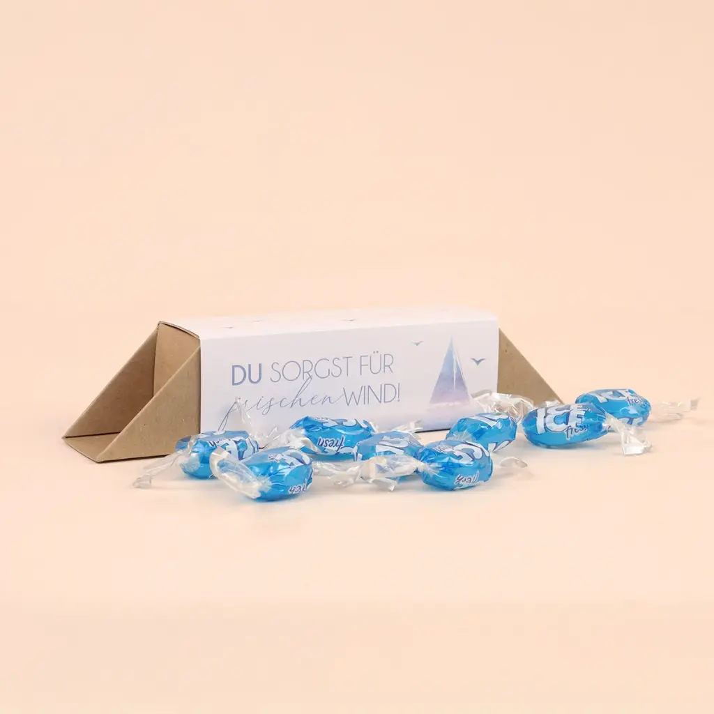 Geschenkverpackung "Frischer Wind" - Ice Bonbons