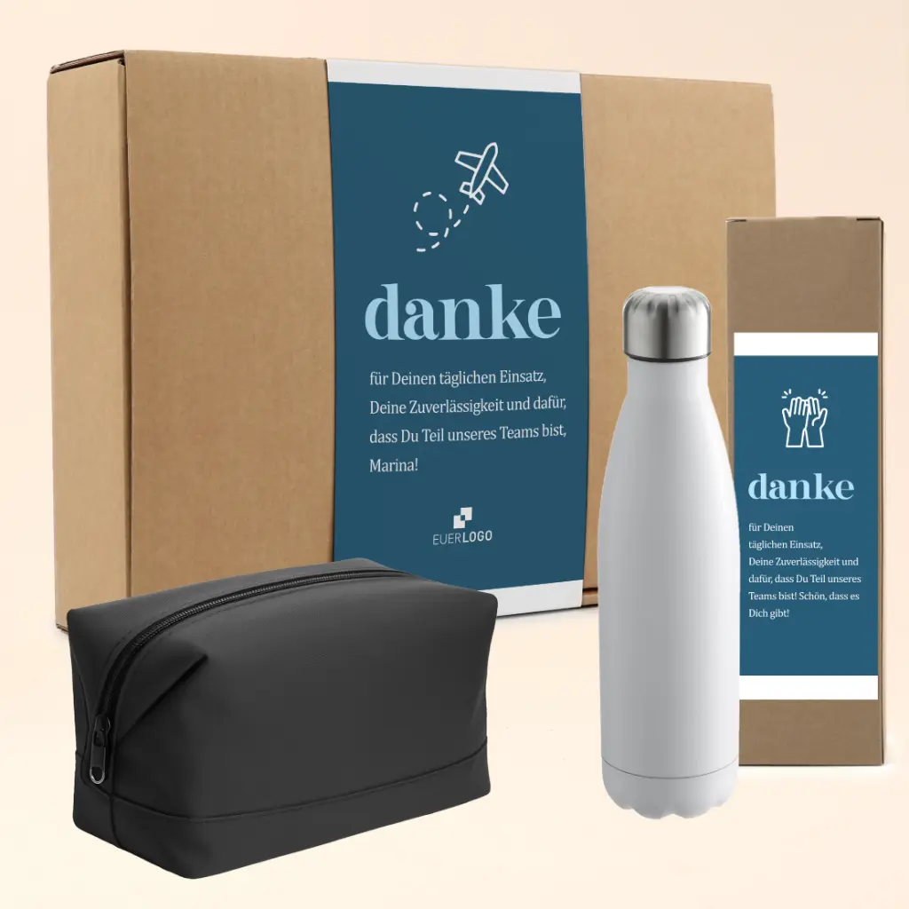 Geschenkset Travel-Kit "Danke"