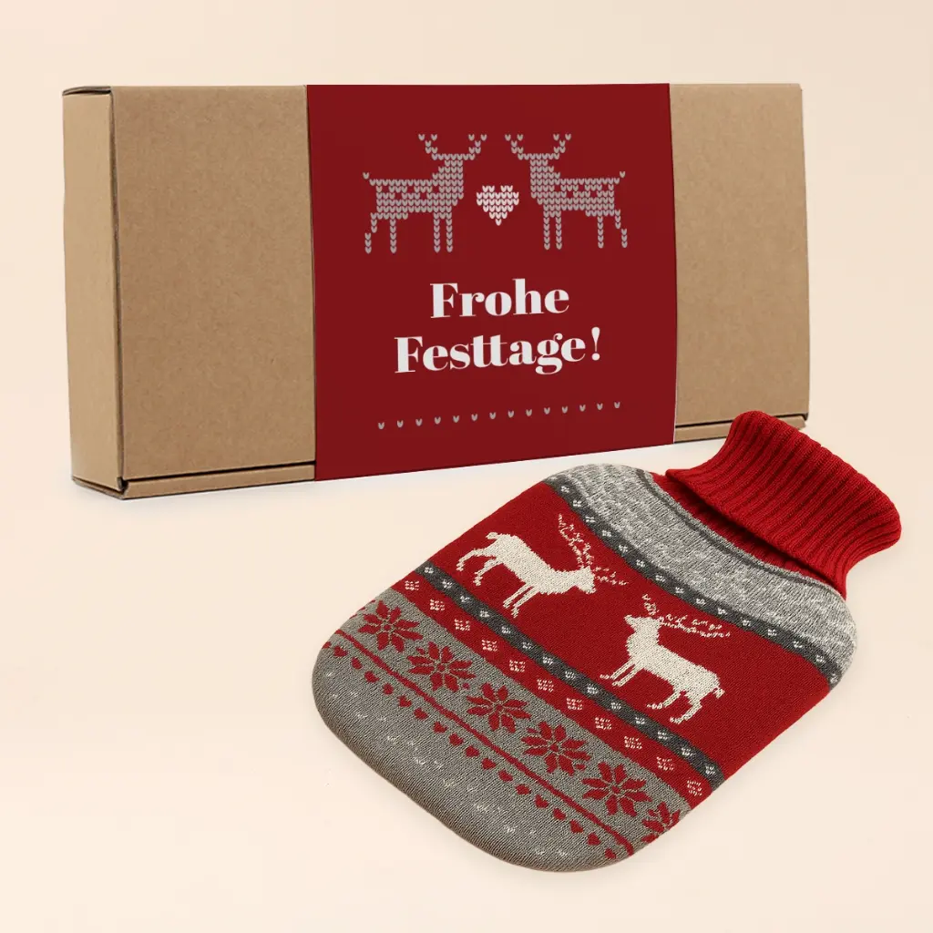 Wärmflasche "Kuschelige Weihnachten"