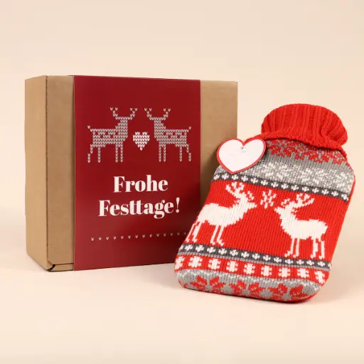 [WP13572] Wärmflasche "Kuschelige Weihnachten"