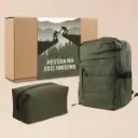 Geschenkset XL "Travel-Kit" - Olivgrün