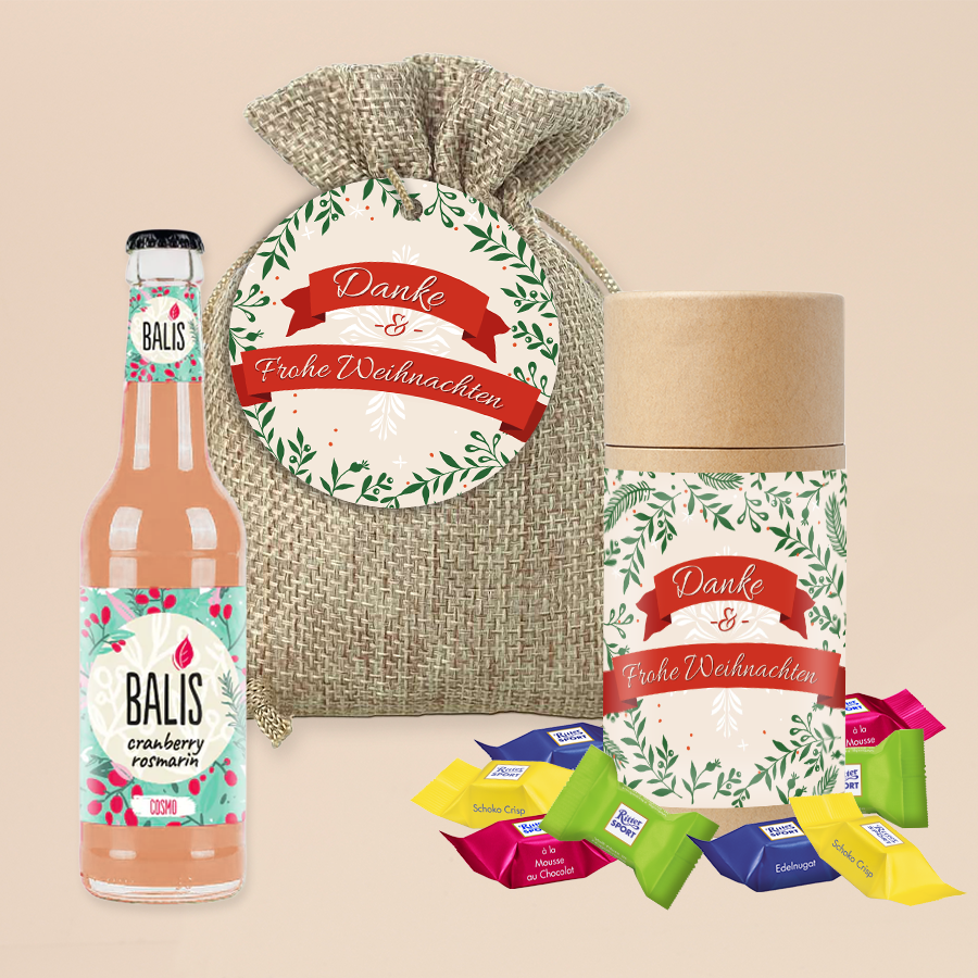 Weihnachts-Set "Frohe Weihnachten"