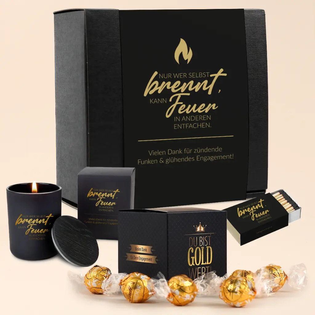 Geschenkset "Zündende Funken"
