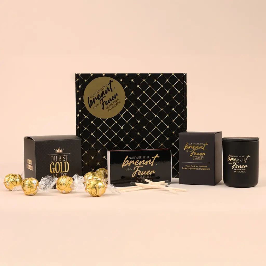 Geschenkset "Zündende Funken"