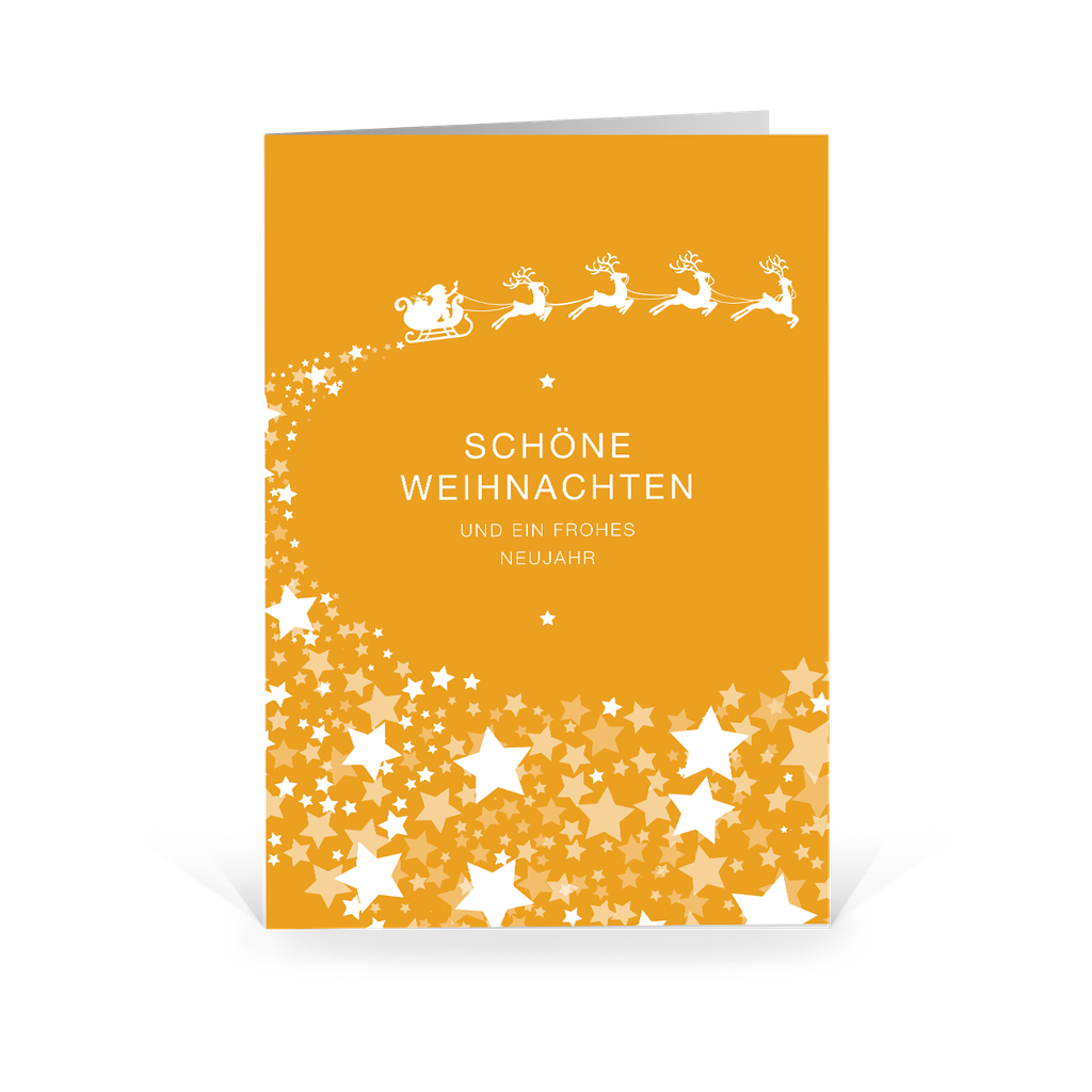 Karte: Sternenstaub gelb