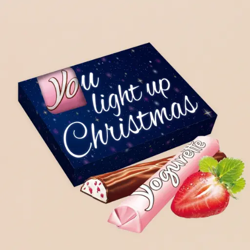[WP13576] "YOu light up christmas"- Yogurette