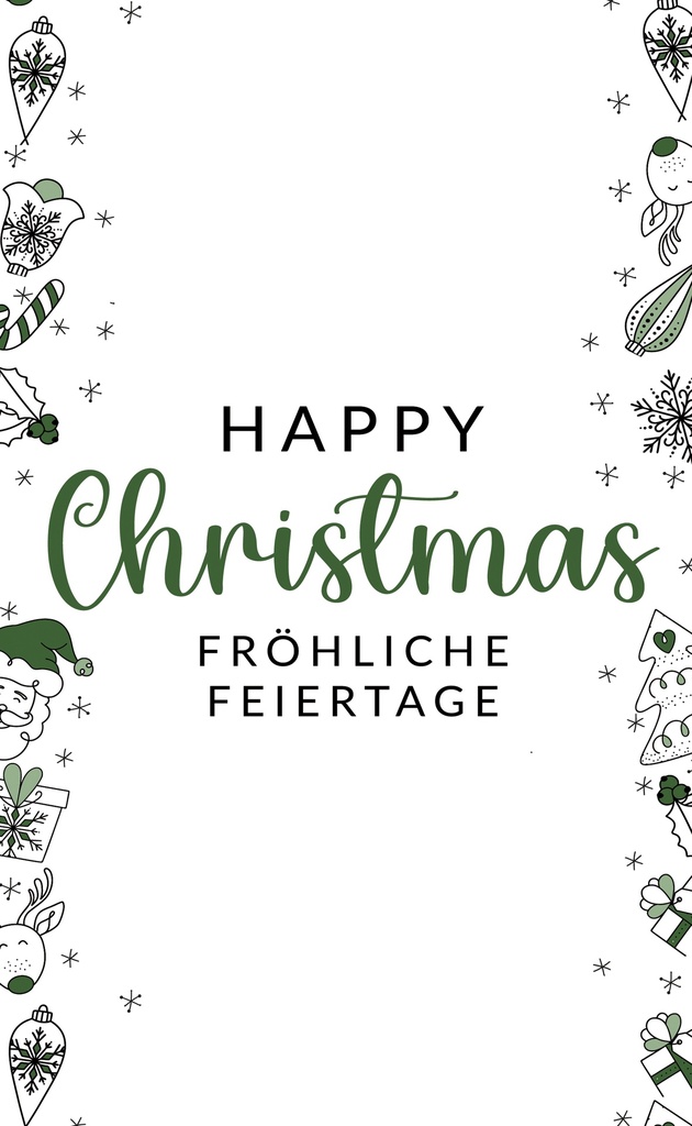 Motiv "Happy Christmas"