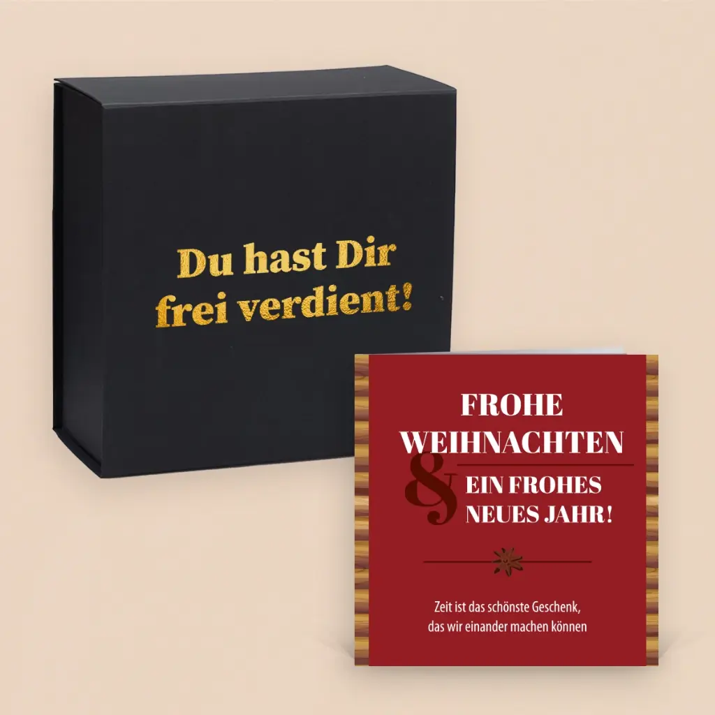 Zeitgeschenk "Persönlicher Weihnachtsmoment"