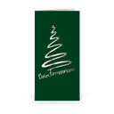 Karte: Handsigniert - Weihnachtsbaum