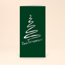 Karte: Handsigniert - Weihnachtsbaum