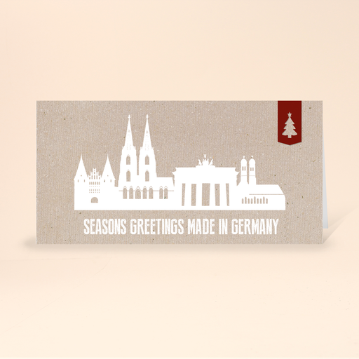 [WP10742] Karte: Skyline modern - Deutschland (Wir gestalten gratis für Dich)