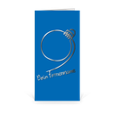 Karte: Handsigniert - Weihnachtskugel