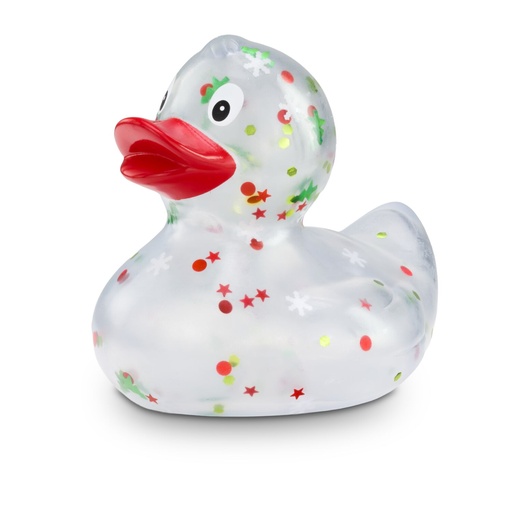 [4BE2403-m] Leni Lametta mit rotem Schnabel, ca. 8 cm 