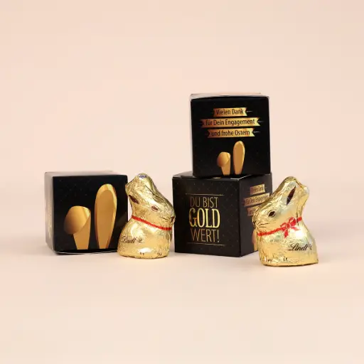 [WP13648] "Goldige Ostern" - Lindt Mini-Osterhase