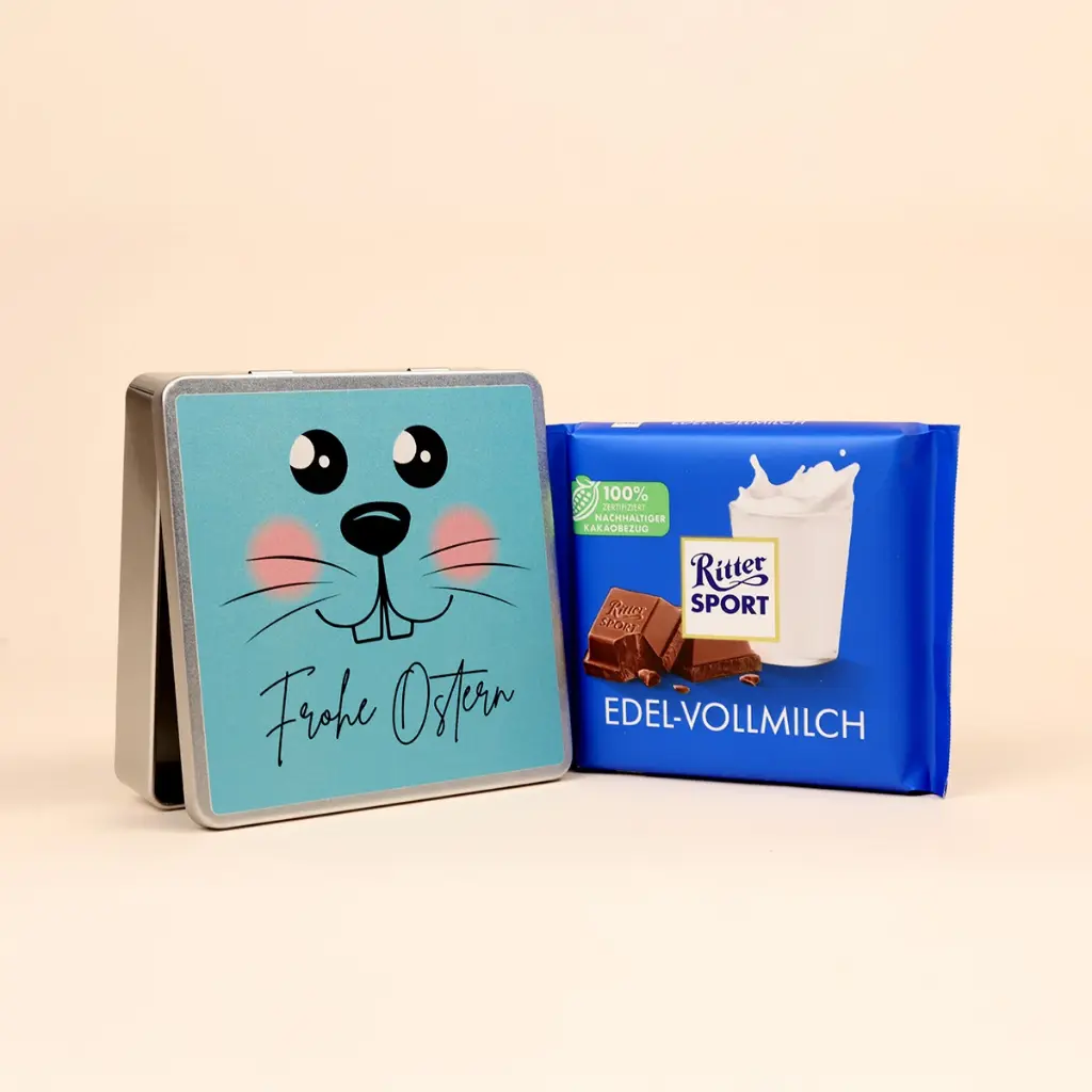 Geschenkdose "Frohe Ostern" - Ritter Sport