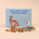 Oster-Baustein-Set "Auf Dich kann man bauen"