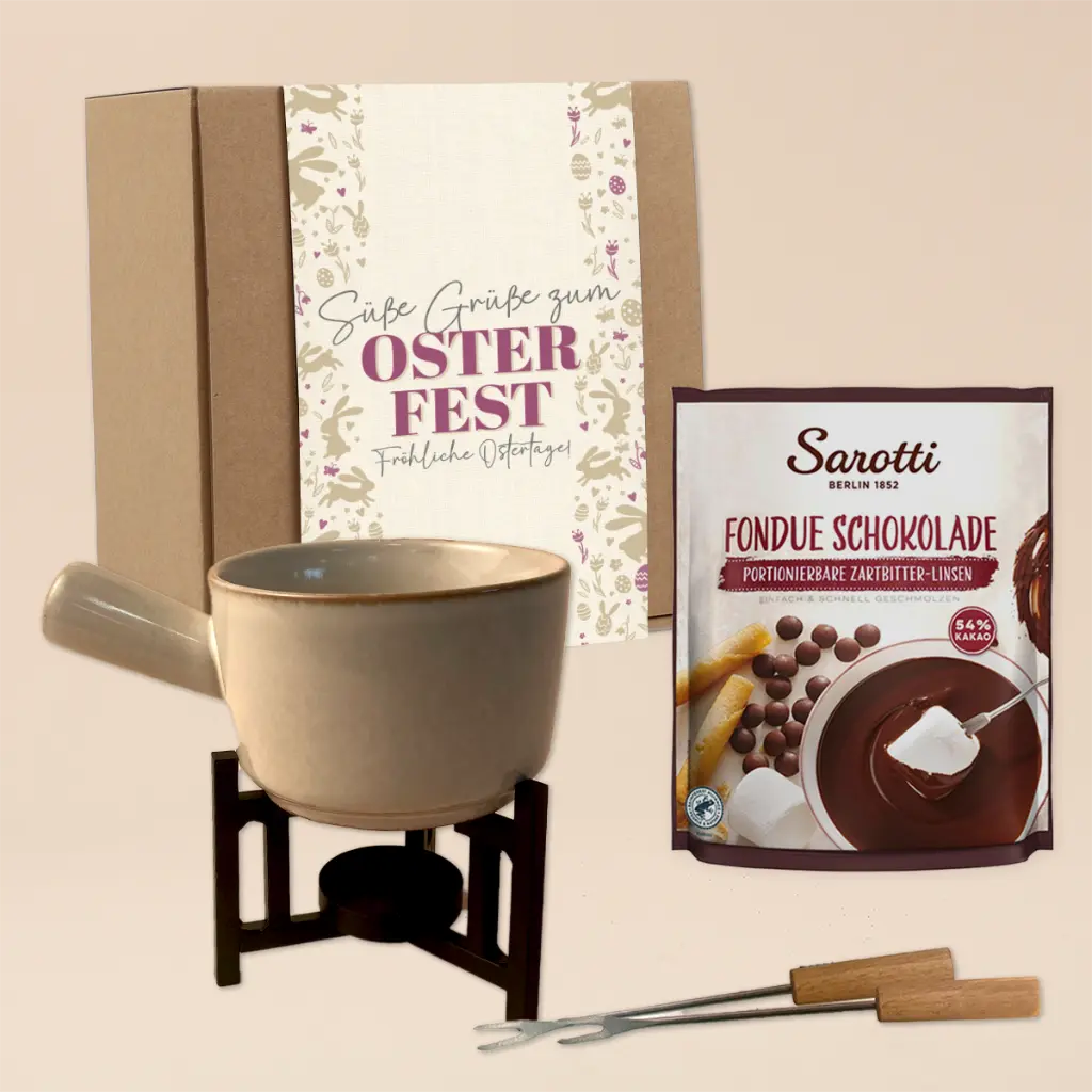 Osterfondue - Süße Ostergrüße