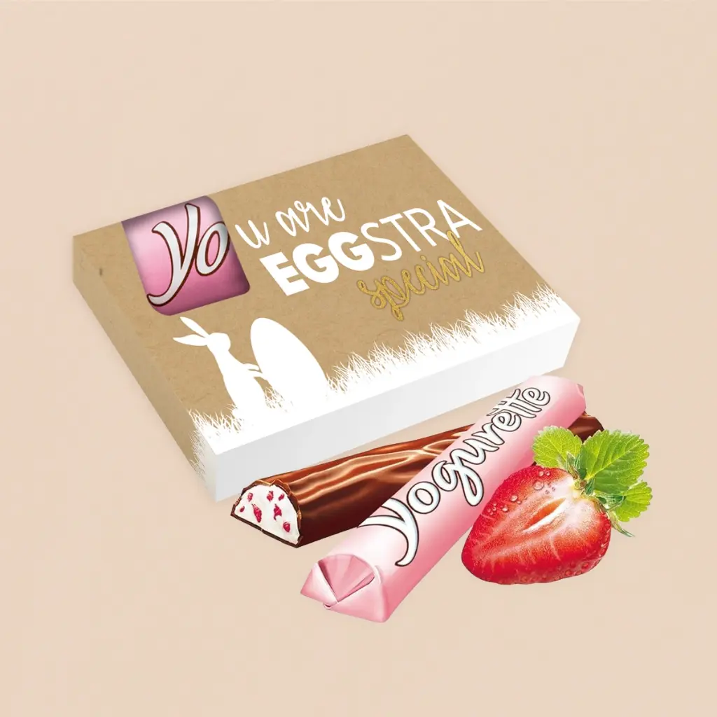 "You are EGGstra Special" - Yogurette