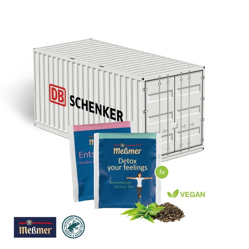 [91687] 3D Präsent "Container" mit Meßmer 