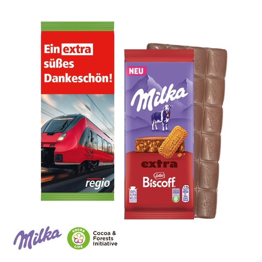 [91662] Milka Schokoladentafel Extra, 190 g