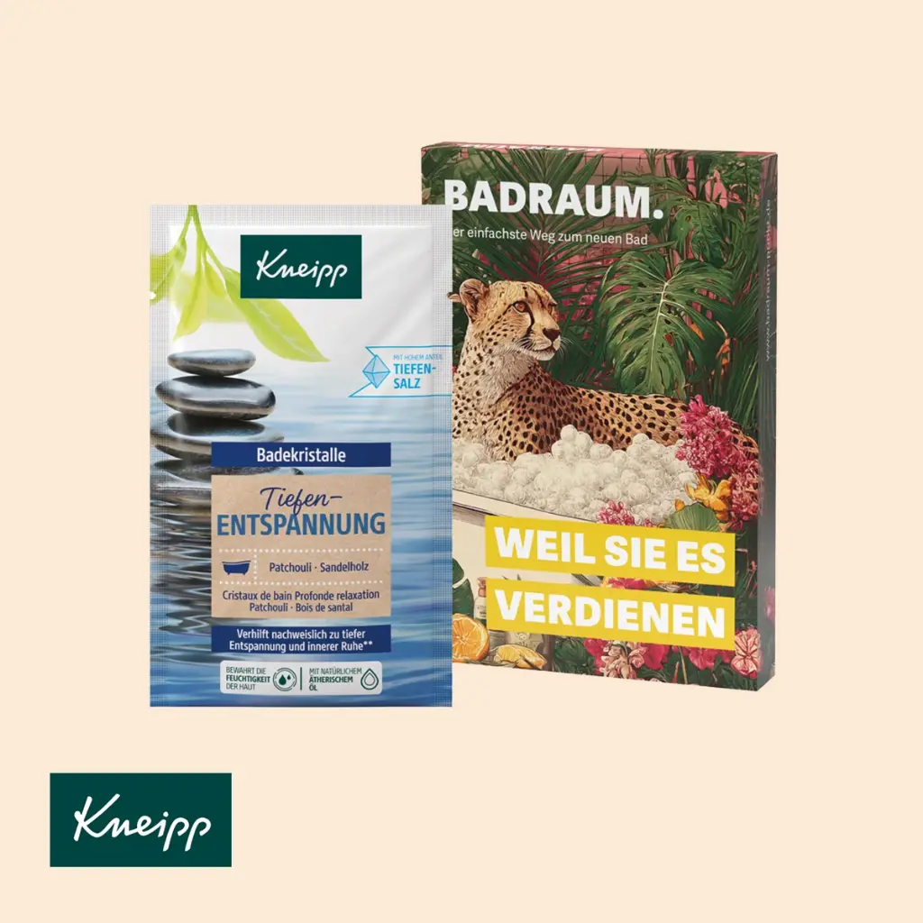 Promotion Case - Kneipp Badekristalle Tiefenentspannung