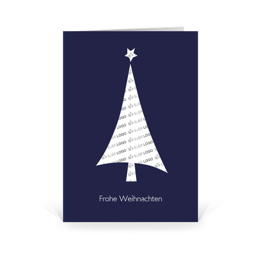 [WP694] Karte: Schnittmuster - Tanne (Wir gestalten gratis für Dich)