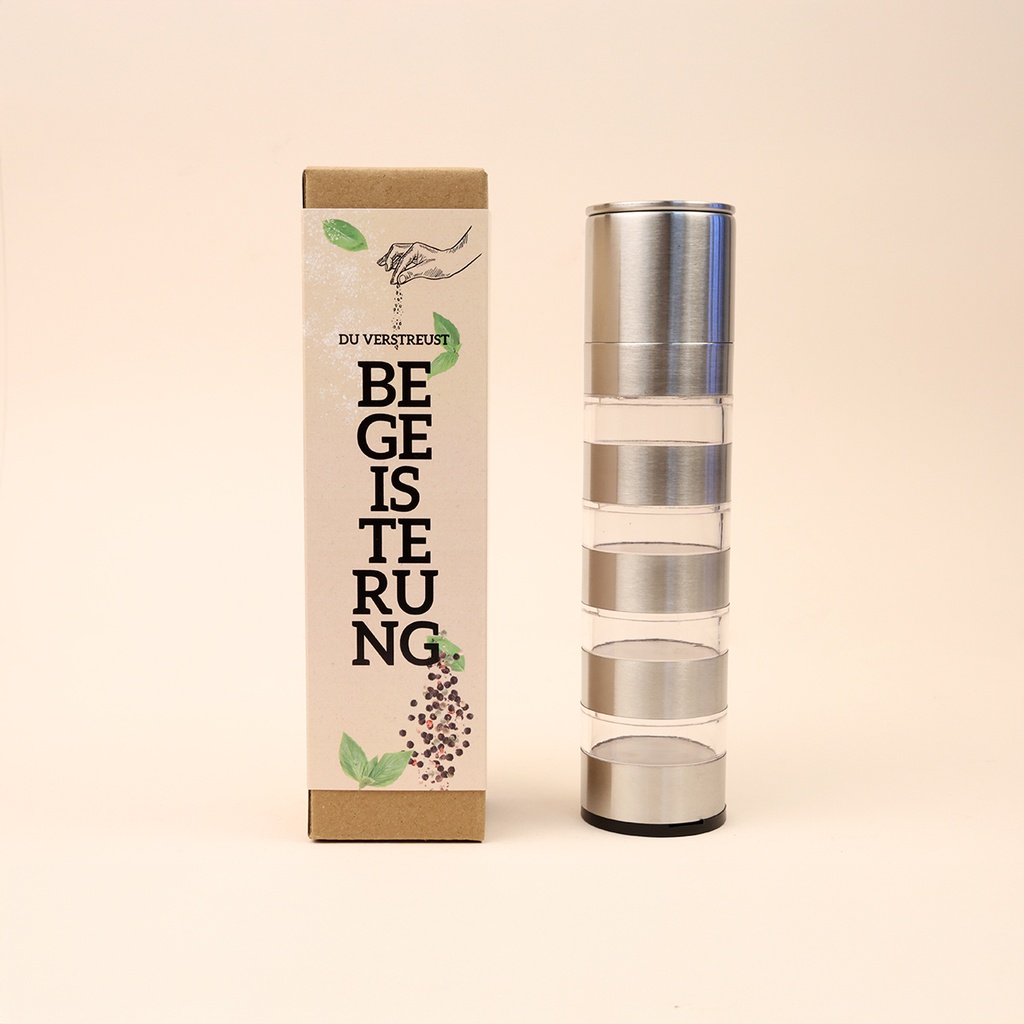 Gewürzmühle 4 in 1 "Du verstreust Begeisterung!"