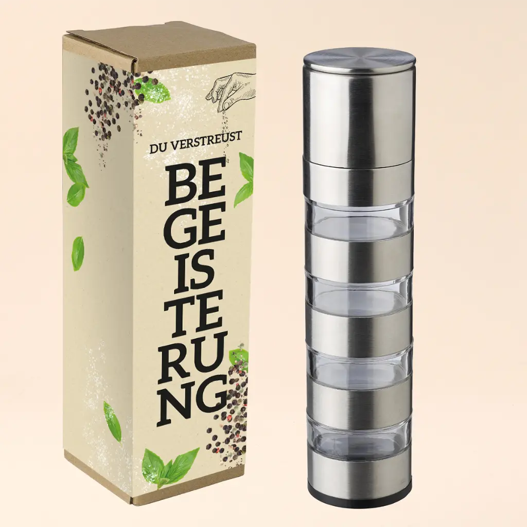 Gewürzmühle 4 in 1 "Du verstreust Begeisterung!"
