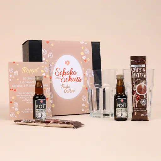 [WP13673] Geschenkset "Schoko mit Schuss" - Ostern