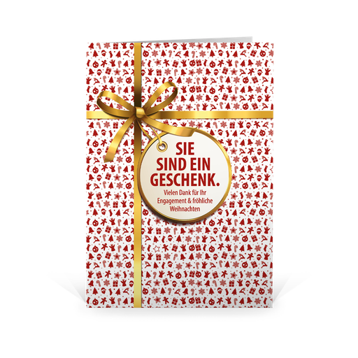 Karte: Sie sind ein Geschenk